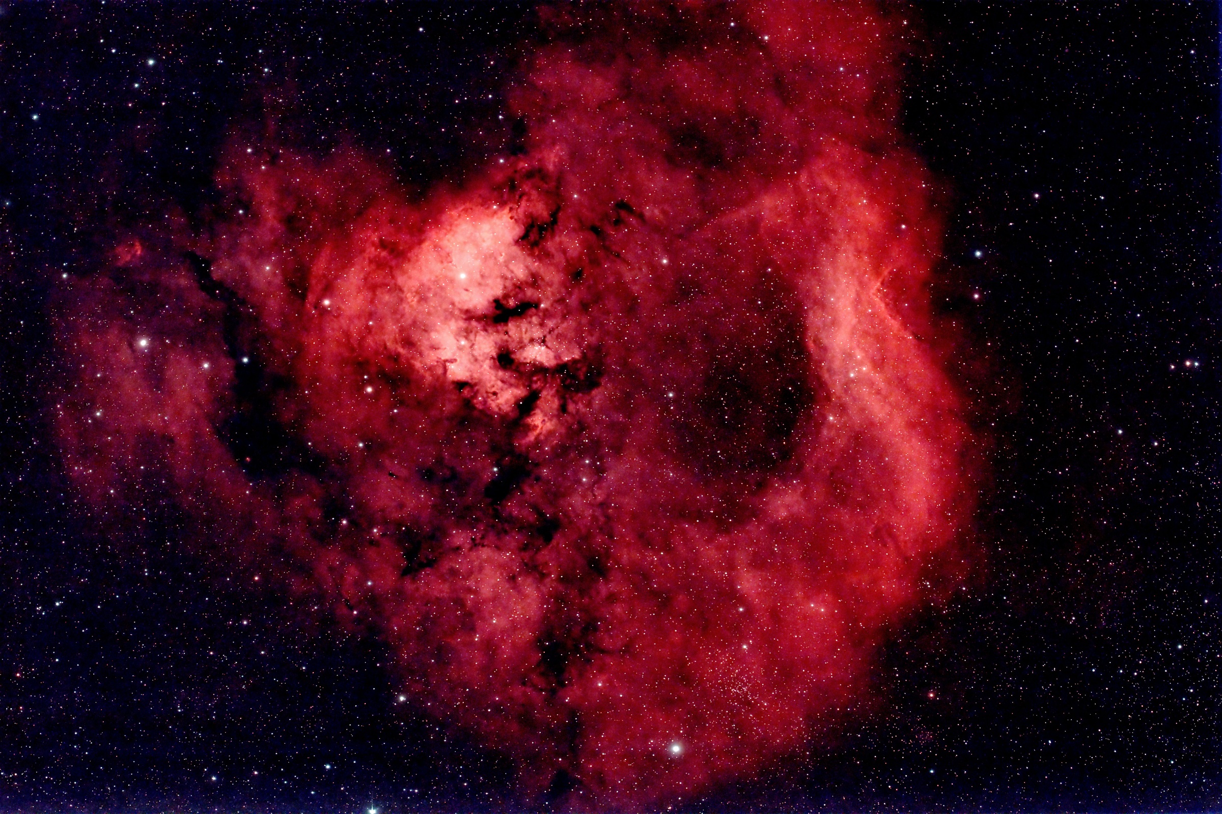 Emission nebula in Cepheus