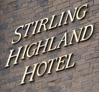 highland hotel sign
