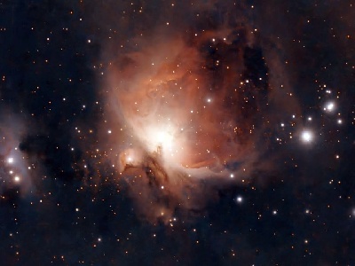 The Orion and Running Man Nebulae