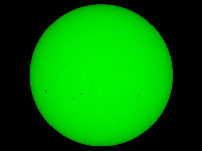 Giant sunspot