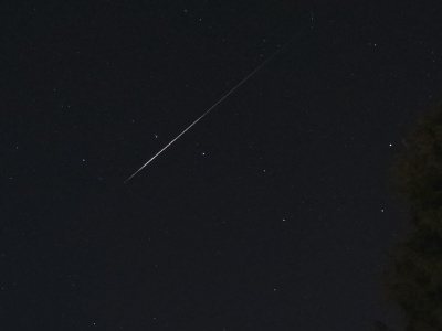 Early Perseid Meteor