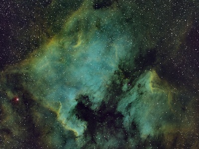 NGC7000 in Hubble Palette