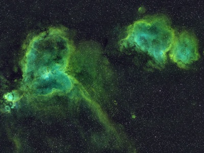 Heart and Soul Nebulae